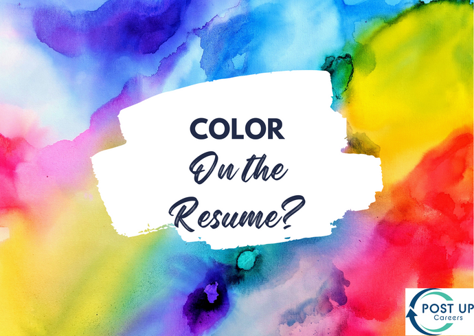 Color on the Resume Post Up - Color Resume 690x489 Crop Center 